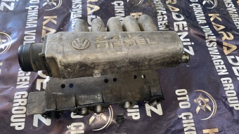 074129713D, Volkswagen Transporter T4 (1990-2003) 2.4 Diesel (AAB motor) emme manifoldu (intake manifold)