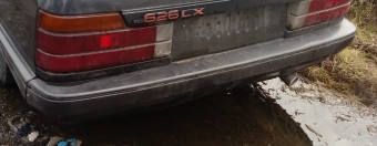 1986 model mazda 626 1.6 benzinli çıkma arka tampon
