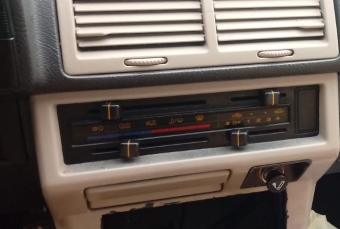1986 model mazda 626 1.6 benzinli çıkma klima kontrol paneli