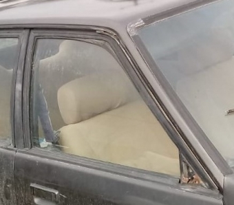 1986 model mazda 626 1.6 benzinli çıkma sağ ön kapı camı