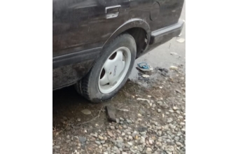 1986 model mazda 626 1.6 benzinli çıkma sol arka jant lastik
