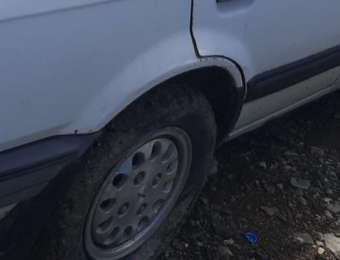 1988 model mazda 323 1.6 çıkma sağ arka jant lastik
