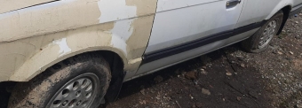 1988 model mazda 323 1.6 çıkma sol takım jant lastik