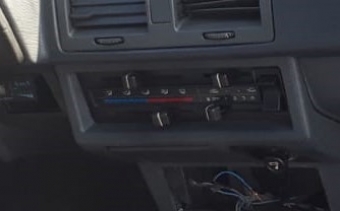 1991 1996 model kia capital 1.5 çıkma kalorifer kumanda paneli.