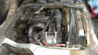 1991 1998 model mazda e2200 2.2 çıkma motor aksamı.