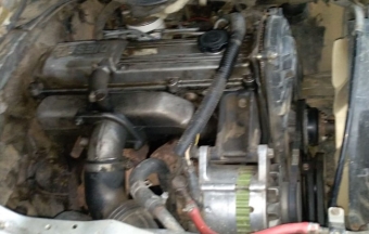 1991 1998 model mazda e2200 2.2 çıkma motor içi tesisat.