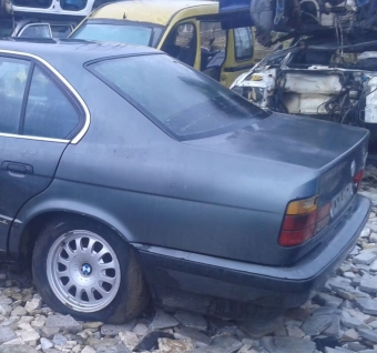 1991 model bmw e34 kesme arka kasa.