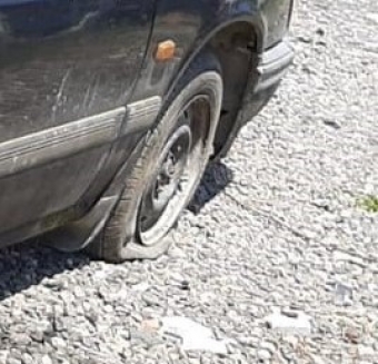 1991 model mazda 929 2.0 çıkma sağ ön jant lastik