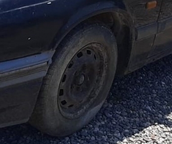 1991 model mazda 929 2.0 çıkma sol ön jant lastik