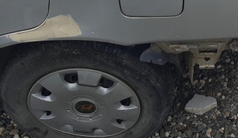 1992 model hyundai excel 1.5 karburatörlü çıkma sol arka jant lastik