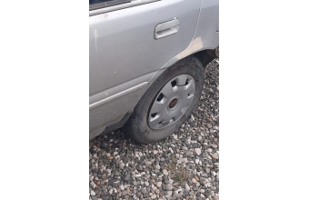 1992 model hyundai excel 1.5 karburatörlü çıkma sol arka jant lastik