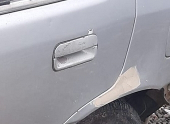 1992 model hyundai excel 1.5 karburatörlü çıkma sol arka kapı kolu