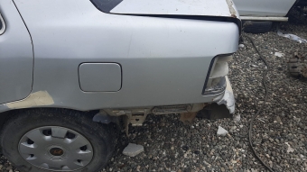 1992 model hyundai excel 1.5 karburatörlü kesme sol arka çamurluk