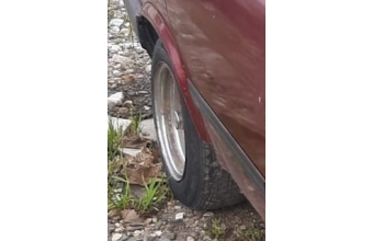 1992 model tofaş doğan çıkma sağ arka jant lastik