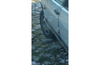 1993 model lada samara 1.5 çıkma sol ön jant lastik.