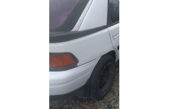 1993 model mazda 323 jb çıkma sağ arka çamurluk