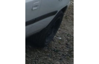 1993 model mazda 323 jb çıkma sol arka jant lastik