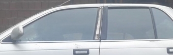 1993 model mitsubishi lancer 1.6 glx çıkma sol takım kapı camı