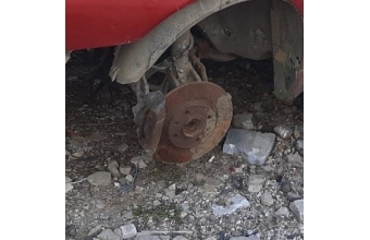 1993 model peugeot 405 çıkma sol ön taşıyıcı disk poya