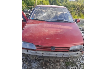 1993 model peugeot 405 kesme ön kasa