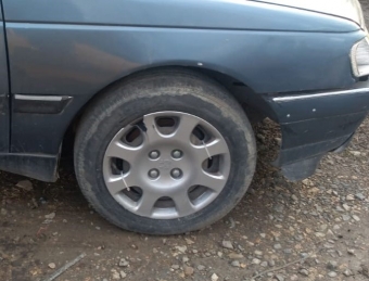 1994 model peugeot 405 gr 1.6 çıkma takım jant lastik