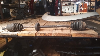 1995 2000 model hyundai accent ls çıkma sağ akis