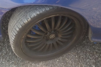 1995 model opel calibra 2.0 çıkma takım çelik jant