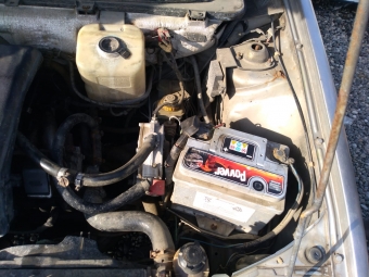 1996 2001 model fiat uno 70 ie çıkma akü.