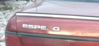 1996 model daewoo espero 2.0 otomatik çıkma marka model yazısı.