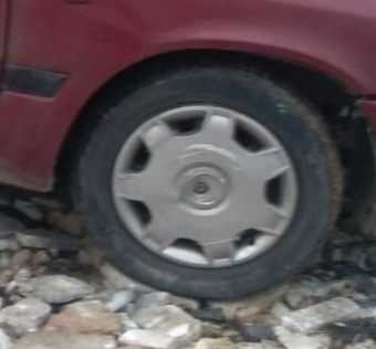 1996 model daewoo espero 2.0 otomatik çıkma takım çelik jant .