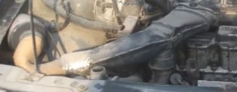 1996 model daewoo racer 1.5 çıkma hava filtre borusu