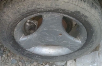 1996 model fiat tempra station 1.6 çıkma çelik jant
