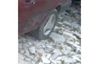 1996 model fiat tempra station 1.6 çıkma sol arka jant lastik