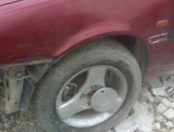 1996 model fiat tempra station 1.6 çıkma sol ön jant lastik