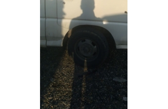 1996 model mitsubishi l300 çıkma sağ ön jant lastik