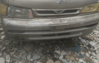 1997 model kia pregio çıkma ön tampon