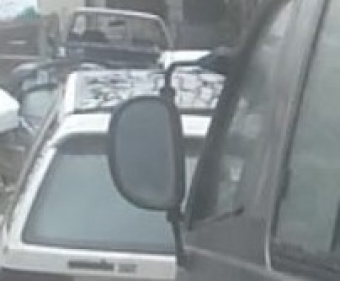 1997 model kia pregio çıkma sol dikiz ayna camı
