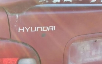 1998 model hyundai accent 1.3 gls çıkma marka model yazısı