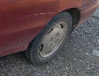 1998 model hyundai accent 1.3 gls çıkma sol arka jant lastik.