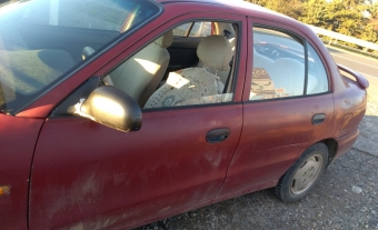 1998 model hyundai accent 1.3 gls kesme kasa kupa.