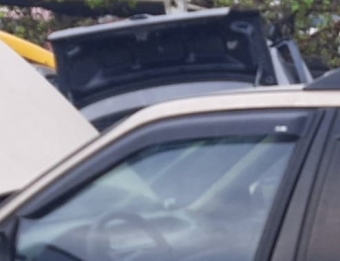 1998 model opel astra f station 1.4 8v çıkma sol ön kapı cam plastiği