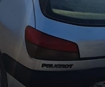 1998 model peugeot 306 1.8 benzinli otomatik çıkma orjinal sol stop lambası