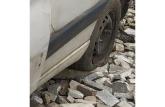 1999 model peugeot partner 1.4 benzinli çıkma sol arka jant lastik