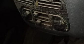 2000 model fiat siena 1.4 çıkma klima kontrol paneli