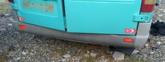 2000 model mercedes benz sprinter 312d 2.9 çıkma arka tampon.