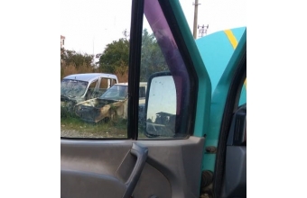 2000 model mercedes benz sprinter 312d 2.9 çıkma sol dikiz ayna camı.