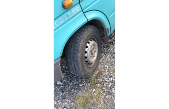 2000 model mercedes benz sprinter 312d 2.9 çıkma sol ön jant lastik.