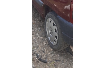 2000 model peugeot partner 1.9 dizel klimalı çıkma sol arka jant lastik