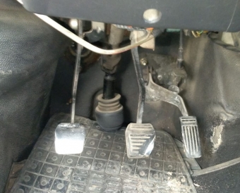 2001 2006 model ford transit 650l çıkma pedallar