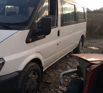 2001 2006 model ford transit 650l çıkma sol yan panel